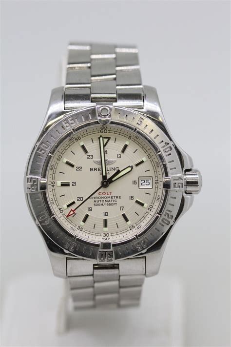 breitling colt a17380 ebay|breitling a17380 price.